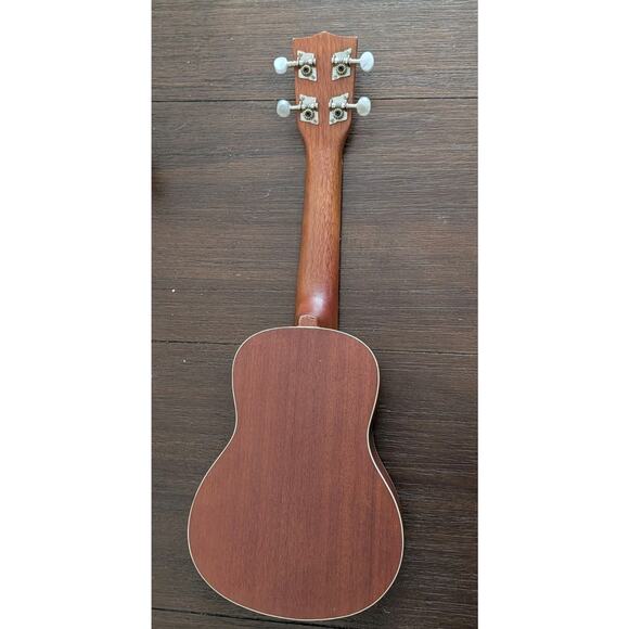 KALA KA-S Satin Mahogany Soprano Ukulele with Off White Binding KA-S - Picture 2 of 6